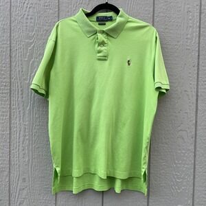 Polo Ralph Lauren Pima Soft Touch Polo Shirts Mens XL‎ High Low Hem Tennis Golf